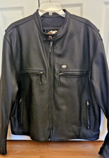 Giacca pelle nera Harley