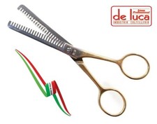 FORBICE PARRUCCHIERE PER SFOLTIRE CAPELLI PROFESSIONALE 150 mm "DE LUCA"