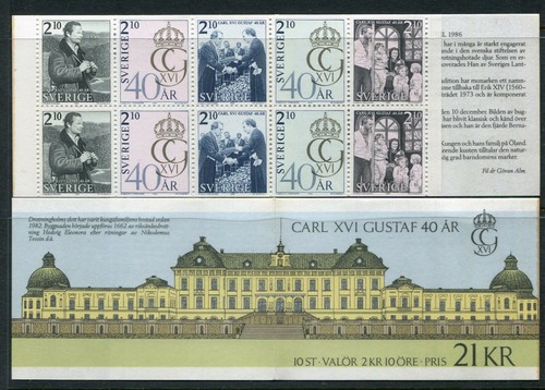 Svezia booklet 1986 compleanno - 1986,