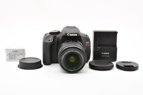 Kit fotocamera canon eos kiss - fotocamera,