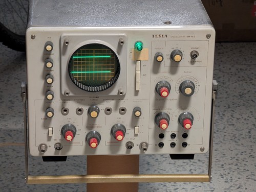 Oscilloscopio tesla bm463 - oscilloscopio,