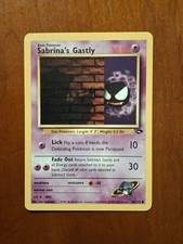 POKEMON CARD Sabrina's Gastly