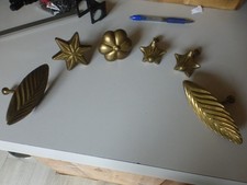 lot de 6 MAGYFLEURS en RONZE