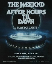 The Weeknd Milano San Siro