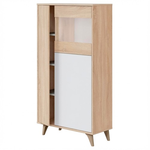 Credenza con vetrina moderna