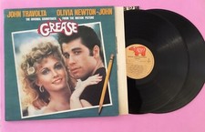 “GREASE” ORIGINAL MOVIE SOUNDTRACK - 2 x LP VINYL MADE IN ITALY RSO 1978 NM!!!!!