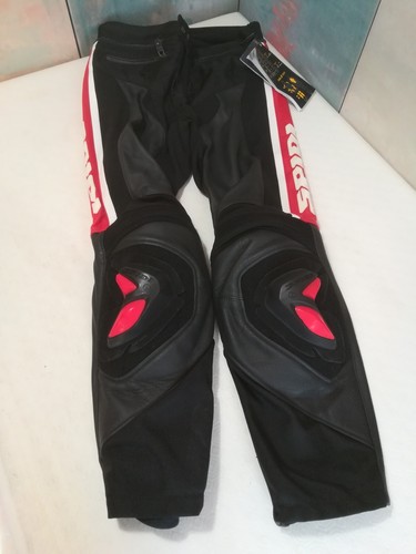 Pantaloni moto pelle spidi - in,