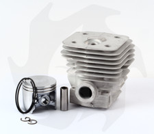 Cilindro e pistone per motoseghe JONSERED 2095 e HUSQVARNA 395 (016012BM)