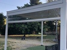 gazebo 4x4 + Casetta In Legno 3x2