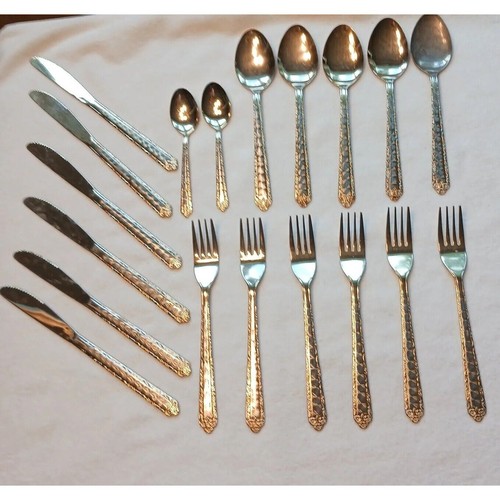 Posate acciaio inox placcate