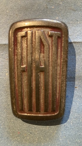 Fregio stemma fiat originale - fregio,