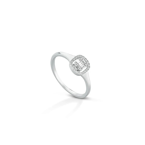 Anello ottagonale oro - anello,