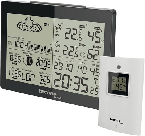 Stazione meteo con - stazione,