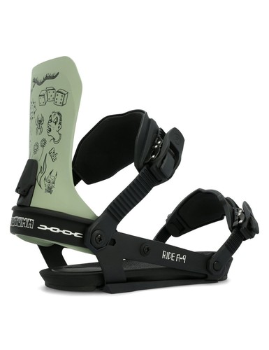 Attacco snowboard uomo ride - attacco,