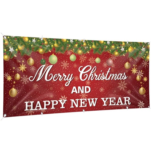 Striscione buon natale - striscione,