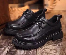 Scarpe uomo moda punta tonda