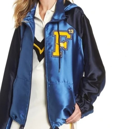 Giacca letterman raso fenty - raso,