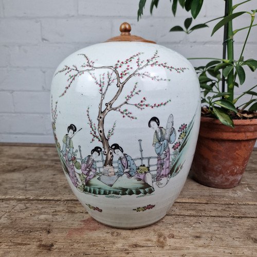 Vaso ovoidale cinese - vaso,