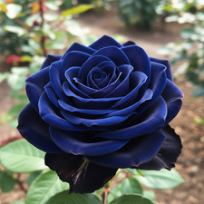 Rosa Blu Cobalto – 50 Semi – Fiore Esotico Raro, Fiori Perenni, Alta Qualità, Co