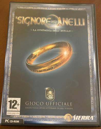 Signore degli anelli la - il, anelli: