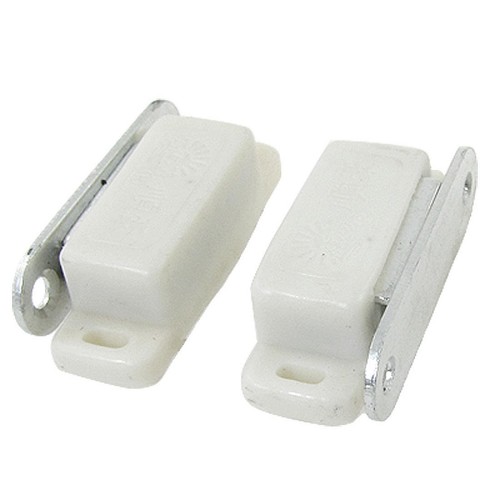2pcs white plastic shell - white,