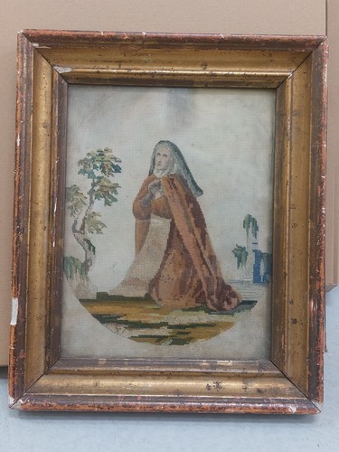 Piccolo punto preghiera antico - piccolo,