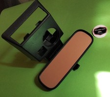 Specchio retrovisore interno nero per Fiat Uno Turbo 