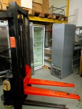 Muletto translazione manuale. Solleva 1000kg.H 3 MT. Carica batteria incorporato