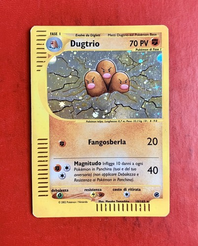 Lotto carte pokemon dugtrio - carte,