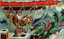 C. 1909 Babbo Natale volante
