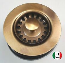 PILETTA MINI BASKET CANESTRINO " BONOMINI " DIAM. Ø 85 MM. BRONZATO BRONZO
