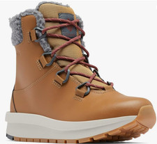 Stivali Columbia donna Moritza pelle impermeabile neve alce/granchio marrone 11