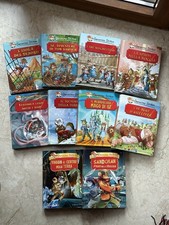 LOTTO 10 LIBRI PER BAMBINI DE “ I GRANDI CLASSICI DI GERONIMO STILTON”