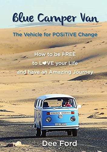 Blue camper van paperback - -,