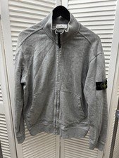 Felpa grigia con cappuccio e