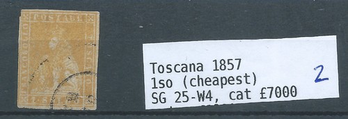 Toscana 1857 1so usato - 1857,