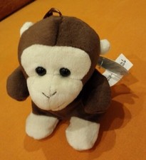 PELUCHE CONAD CUCCIOLI DEL CUORE  LOVELY PUPPIERS peluche SCIMMIA MONKEY NUOVO 