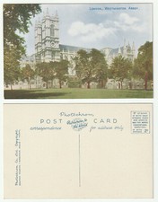 82111 - Londra - Westminster Abbey - vecchia cartolina