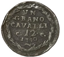 GRANO DA 12 CAVALLI 1790 -