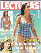 RIVISTA LECTURAS: PAZ PADILLA / OLIVIA NEWTON-JOHN / WILLIAM LEVY / ANNE HECHE