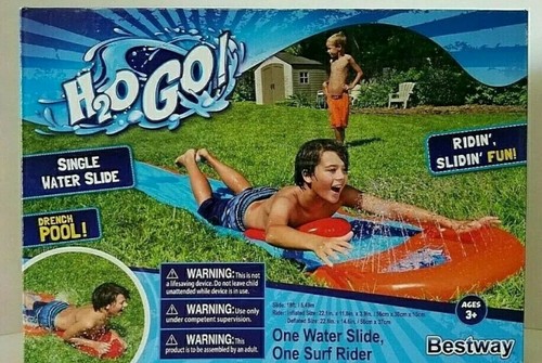 Scivolo singolo gonfiabile h20 - singolo,