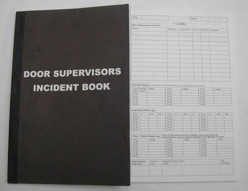 Libretto incidenti supervisore - incidenti,