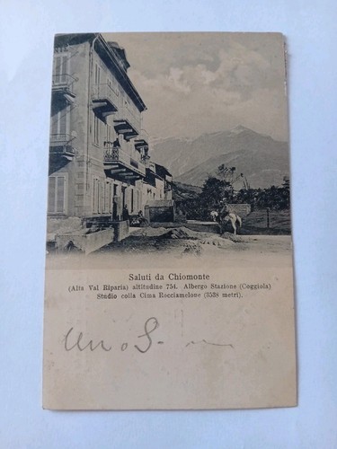 Saluti chiomonte 1906 - saluti, da