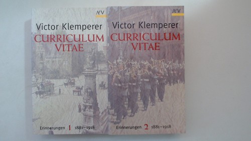 Curriculum vitae erinnerungen - vitae:,