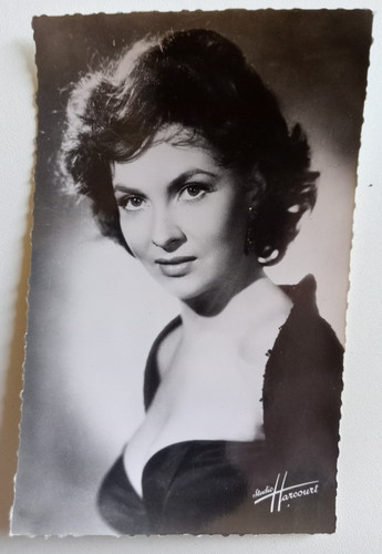 Cpa photo gina lollobrigida - cpa,
