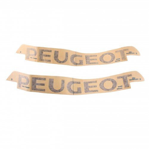 Coppia adesivi puntone peugeot - adesivi,