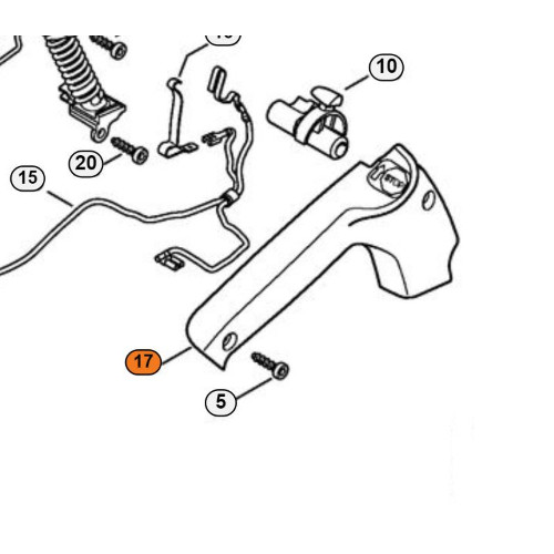 Stihl semi impugnatura - stihl,