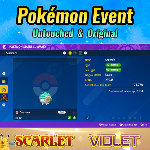 Shiny shaymin evento - shaymin, 💚evento