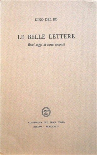 Del dino le belle - -,