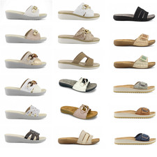 TIGLIO - SOTTOCOSTO ciabatte donna estive punta aperta sabout vera pelle aperte